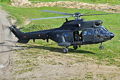 Hélicoptère AS332 SuperPuma ET509 de l'Armée de Terre espagnole (FAMET)