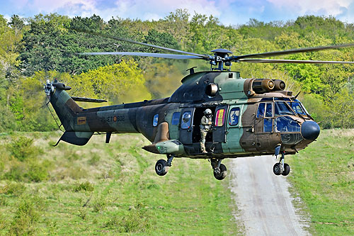 Hélicoptère AS532 Cougar ET602 de l'Armée de Terre espagnole (FAMET)