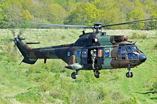 Hélicoptère AS532 Cougar ET602 de l'Armée de Terre espagnole (FAMET)