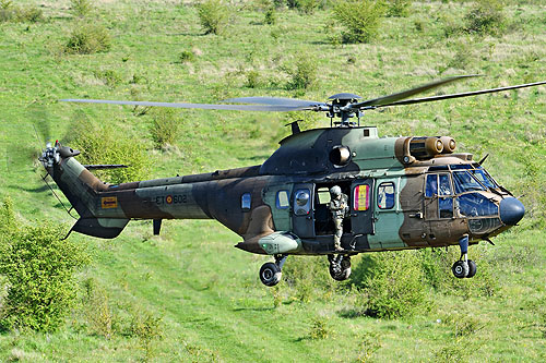 Hélicoptère AS532 Cougar ET602 de l'Armée de Terre espagnole (FAMET)