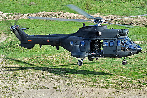 Hélicoptère AS332 SuperPuma ET509 de l'Armée de Terre espagnole (FAMET)