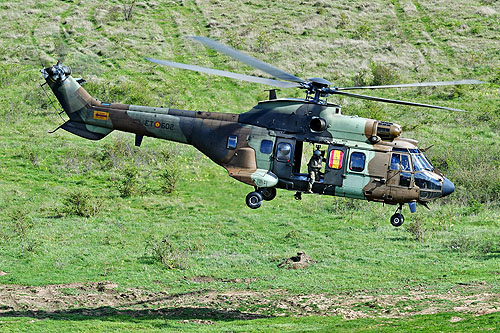 Hélicoptère AS532 Cougar ET602 de l'Armée de Terre espagnole (FAMET)