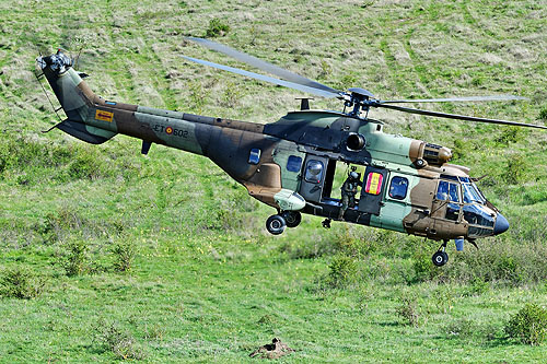 Hélicoptère AS532 Cougar ET602 de l'Armée de Terre espagnole (FAMET)