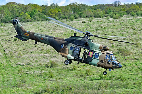 Hélicoptère AS532 Cougar ET602 de l'Armée de Terre espagnole (FAMET)