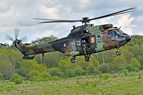 Hélicoptère AS532 Cougar ET602 de l'Armée de Terre espagnole (FAMET)