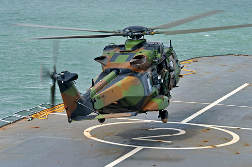 Retour de l'hélicoptère NH90 EAV