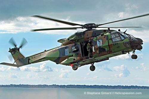 Retour de l'hélicoptère NH90 EAV