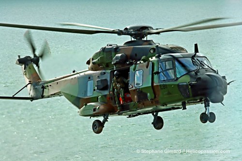 Retour de l'hélicoptère NH90 EBI