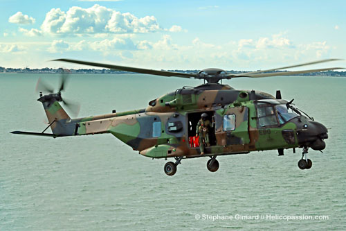 Retour de l'hélicoptère NH90 EBO