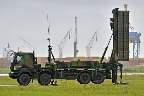 Lanceur de missiles sol-air SAMP-T