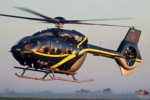 Hélicoptère H145 D3 F-HLVH d'OYA Vendée Hélicoptères