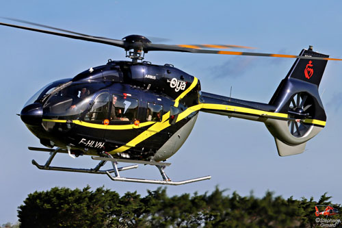 Hélicoptère H145 D3 F-HLVH d'OYA Vendée Hélicoptères