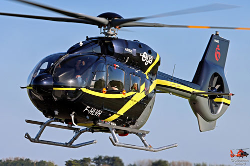 Hélicoptère H145 D3 F-HLVH d'OYA Vendée Hélicoptères