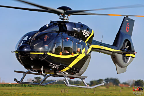 Hélicoptère H145 D3 F-HLVH d'OYA Vendée Hélicoptères