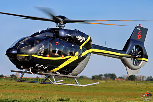 Hélicoptère H145 D3 F-HLVH d'OYA Vendée Hélicoptères