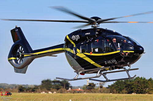 Hélicoptère H145 D3 F-HLVH d'OYA Vendée Hélicoptères