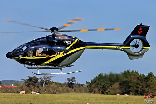 Hélicoptère H145 D3 F-HLVH d'OYA Vendée Hélicoptères