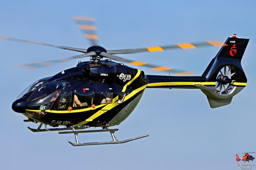 Hélicoptère H145 D3 F-HLVH d'OYA Vendée Hélicoptères