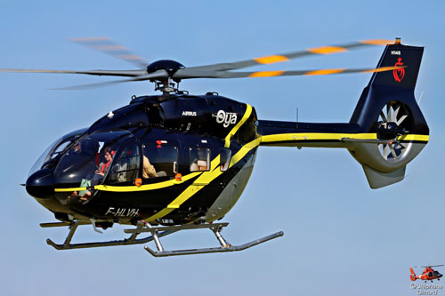 Hélicoptère H145 D3 F-HLVH d'OYA Vendée Hélicoptères