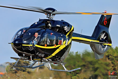 Hélicoptère H145 D3 F-HLVH d'OYA Vendée Hélicoptères