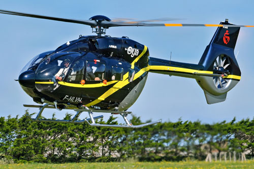 Hélicoptère H145 D3 F-HLVH d'OYA Vendée Hélicoptères