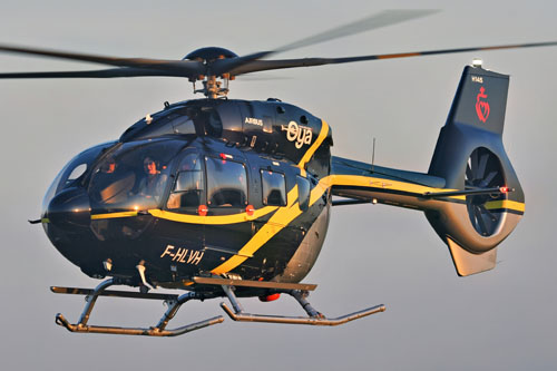 Hélicoptère H145 D3 F-HLVH d'OYA Vendée Hélicoptères