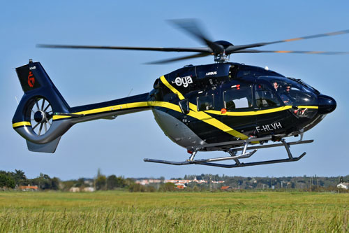 Hélicoptère H145 D3 F-HLVH d'OYA Vendée Hélicoptères