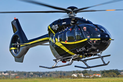 Hélicoptère H145 D3 F-HLVH d'OYA Vendée Hélicoptères