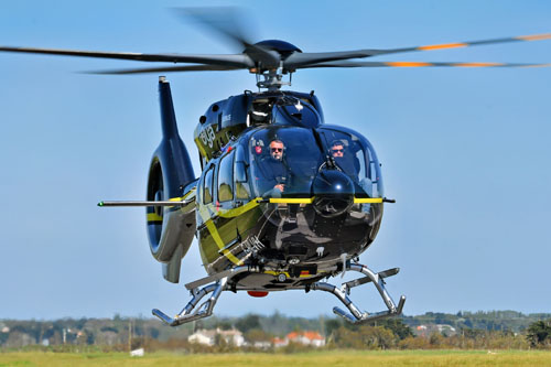 Hélicoptère H145 D3 F-HLVH d'OYA Vendée Hélicoptères