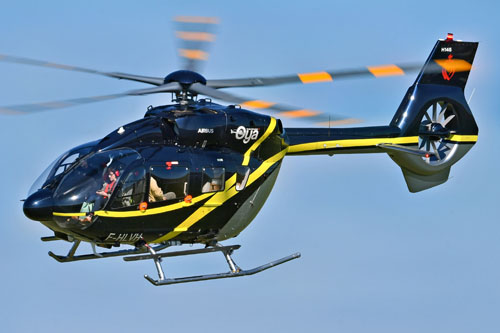 Hélicoptère H145 D3 F-HLVH d'OYA Vendée Hélicoptères