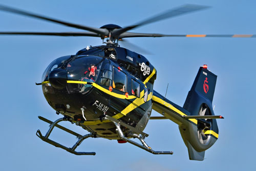 Hélicoptère H145 D3 F-HLVH d'OYA Vendée Hélicoptères