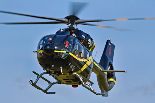 Hélicoptère H145 D3 F-HLVH d'OYA Vendée Hélicoptères