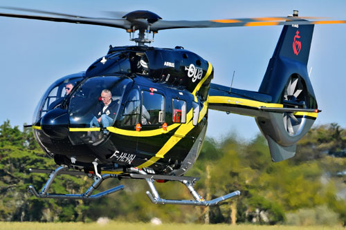 Hélicoptère H145 D3 F-HLVH d'OYA Vendée Hélicoptères