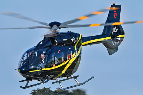 Hélicoptère H145 D3 F-HLVH d'OYA Vendée Hélicoptères