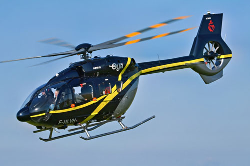 Hélicoptère H145 D3 F-HLVH d'OYA Vendée Hélicoptères