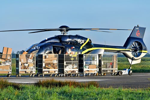 Hélicoptère H145 D3 F-HLVH d'OYA Vendée Hélicoptères