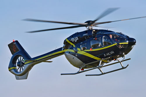 Hélicoptère H145 D3 F-HLVH d'OYA Vendée Hélicoptères