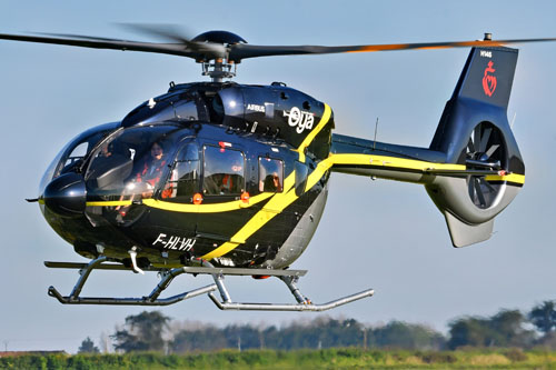 Hélicoptère H145 D3 F-HLVH d'OYA Vendée Hélicoptères