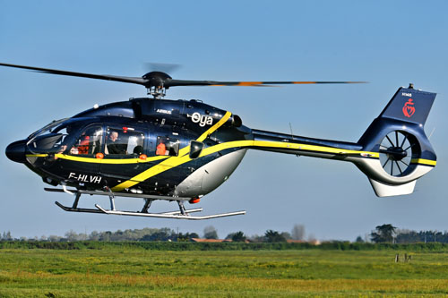 Hélicoptère H145 D3 F-HLVH d'OYA Vendée Hélicoptères