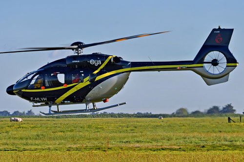 Hélicoptère H145 D3 F-HLVH d'OYA Vendée Hélicoptères