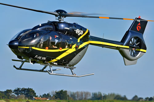 Hélicoptère H145 D3 F-HLVH d'OYA Vendée Hélicoptères