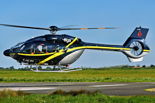 Hélicoptère H145 D3 F-HLVH d'OYA Vendée Hélicoptères