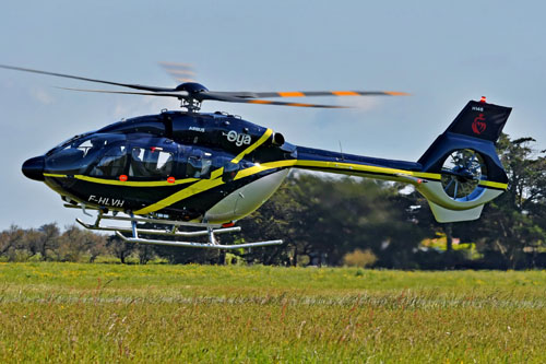 Hélicoptère H145 D3 F-HLVH d'OYA Vendée Hélicoptères