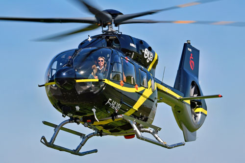 Hélicoptère H145 D3 F-HLVH d'OYA Vendée Hélicoptères