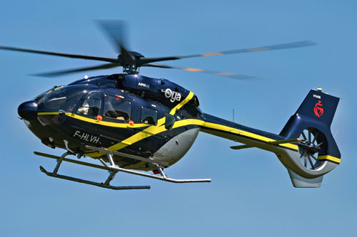 Hélicoptère H145 D3 F-HLVH d'OYA Vendée Hélicoptères