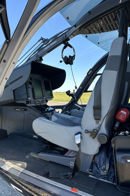 Hélicoptère H145 D3 F-HLVH d'OYA Vendée Hélicoptères