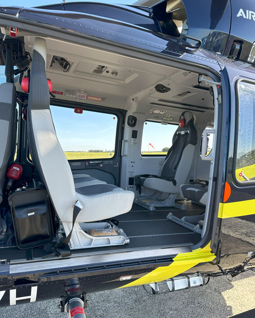 Hélicoptère H145 D3 F-HLVH d'OYA Vendée Hélicoptères