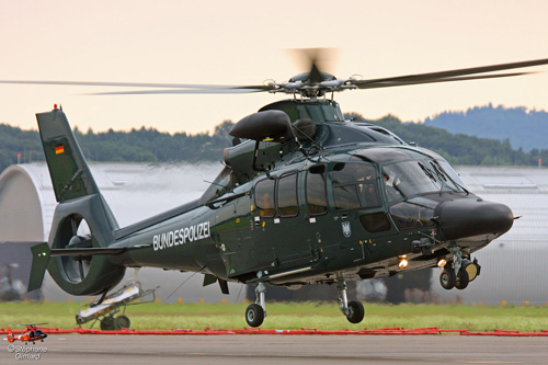 Hélicoptère EC155 Dauphin de la BundesPolizei allemande