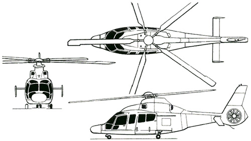 Schéma EC155 Dauphin