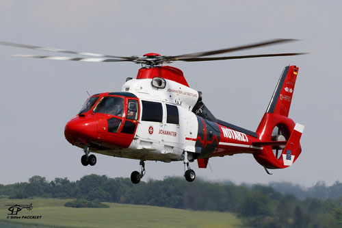 Hélicoptère EC155 B1  D-HFLG Johanniter Luftrettung